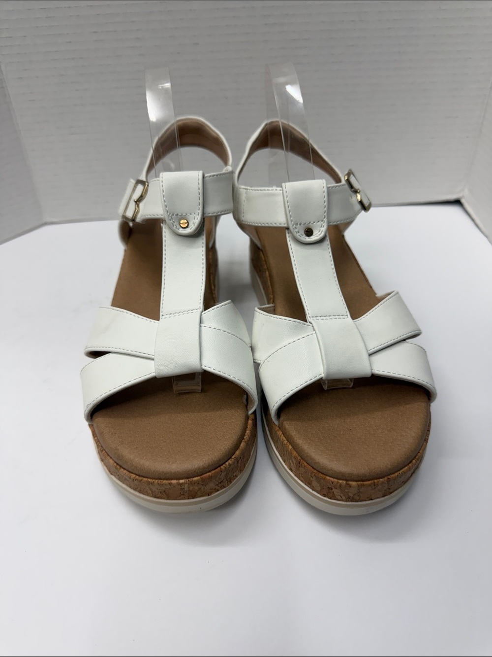 Dr. Scholl's Women's Once Again Wedge Sandal White 11M